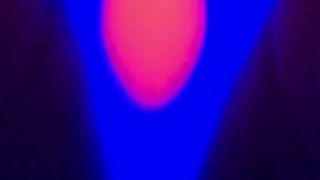 wett pussy swollows glow vibrator