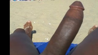 Nude beach cum