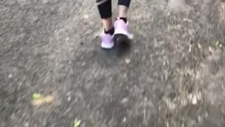 Going for a walk. Enjoy
