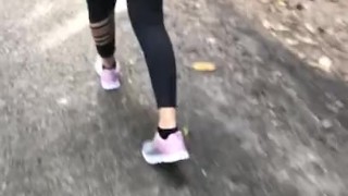 Going for a walk. Enjoy