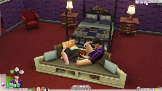 Tarrabyte Plays - The sims 4 - Footjob, Blowjob, fuckin!
