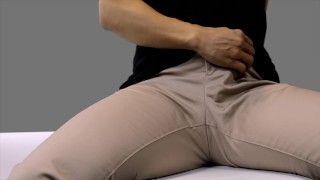 Grab My Dick And Yank Around My Tight Pants