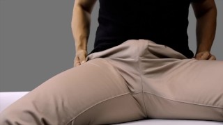 Grab My Dick And Yank Around My Tight Pants