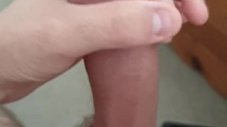 Dirty talking then shooting cum