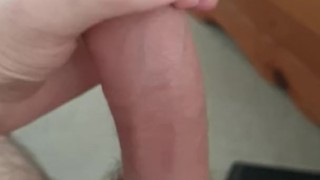 Dirty talking then shooting cum
