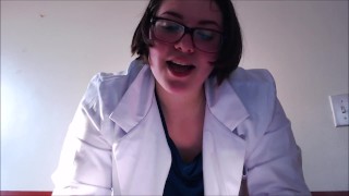 Dr. Emp checks and milks your prostate Quickie