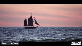 Men.com - Twink pirate Johnny Rapid & Diego Sans in porn parody