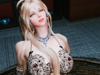 skyrim Goddess NTR part3 in the VIP room of the hotel