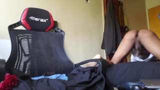 Ass twerking big booty male slut