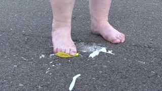 bare heels smash the ball emoticon