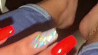 Foot teaser