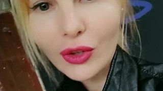 Public, cute tight pussy flashes on the street, could fuck me by the wall?