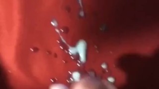 Shooting my huge load