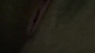 Rubbing my fat pussy