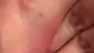 Stretching my tight wet pussy