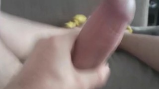 Wanking till I cum