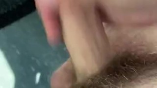 Masturbating on coach bus