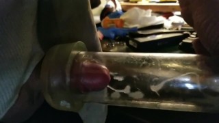 Pecker pump cumshot