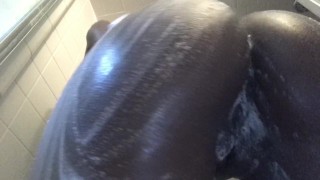 Teen Babe Films Soapy Booty + Pussy for Tinder Match