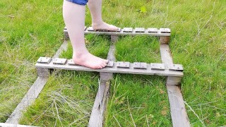 Walking on wood 2