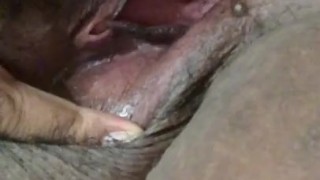 Waiting for a fat cock