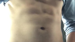 JOCK MOANS LOUDLY WHILE CUMMING