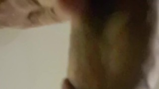 Stroking cock POV EXTREME CLOSEUP, wait until the end!!!!!