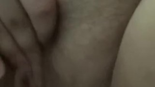 you can hear my fat wet pussy as I moan while fingering myself