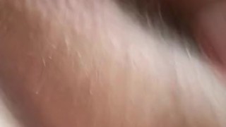 Rubbing my clit to orgasm while watching porn