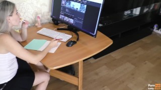 Lustful Schoolgirl had a Great Summer With Neighbor - Letty Black