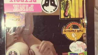 Sexy teen fuckin herself with dilldo