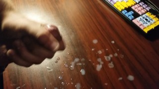 Late night jerkoff & cum