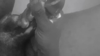 Nutt in shower