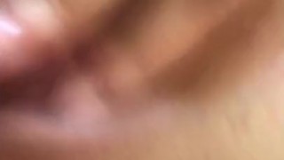 Rubbing my clit till I orgasm hard