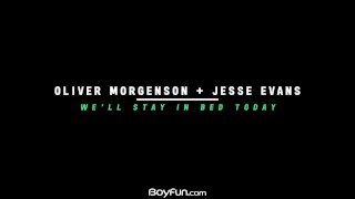 Boyfun - Oliver Morgenson Bareback Fucks Twinks Jesse Evans Hard