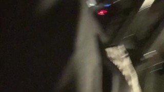 Bad Bitch Tease-Sexting Me Gets My Cock Rock Hard at the Train Station