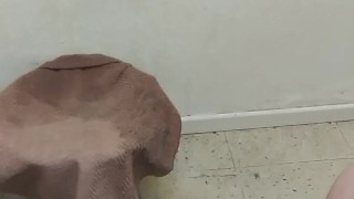 Fat boy little dick but huge cumshot