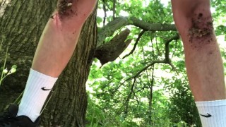 EXTREMELY ROUGH JERK OFF in the Woods using Fleshlight ** PART 2 **