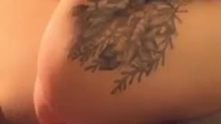 Fat ass twerking a tight cat