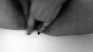 Quick Rub to make my fat pussy squirt.