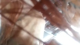 Prostitute eats dick for a 20 rock