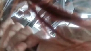 Prostitute eats dick for a 20 rock