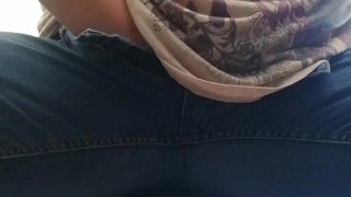 BBW cums at her desk while at work! Nearly caught! 