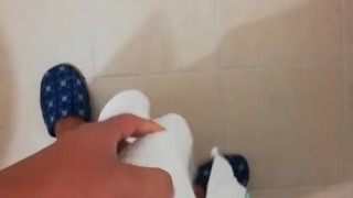 After shower