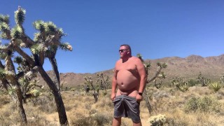 Chubby Cumming in the Joshua Trees
