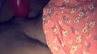 CHUBBY LATINA TEEN GETS QUICKY IN BEFORE ROOMMATE GETS HOME