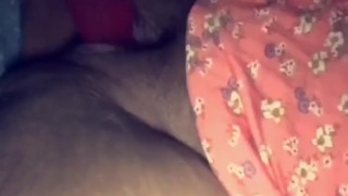 CHUBBY LATINA TEEN GETS QUICKY IN BEFORE ROOMMATE GETS HOME