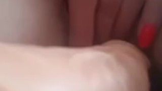 My huge vibrator and masturbate with him and panties