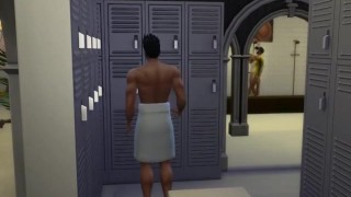 GAY SAUNA - SEX PARTY - ORGY Sims 4