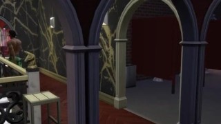 GAY SAUNA - SEX PARTY - ORGY Sims 4